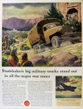 1943 Studebaker Military Trucks Ad ~ Fred Tellander
