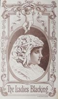 Ladies Shoe Blacking ~ Victorian Trade Card ~ Haverhill, MA