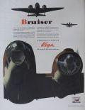1943 Vega Aircraft Ad ~ Ventura Bomber