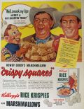1952 Kellogg's Rice Krispies Ad ~ Andy Devine, Howdy Doody Recipe