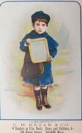 Kezar Shoes Victorian Trade Card ~ Salem, MA