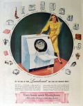 1947 Westinghouse Automatic Washing Machine Ad ~ Set The Dial