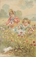 Children in 4 Seasons ~ Set of Victorian Trade Cards