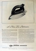 1944 WWII Sunbeam Ironmaster Ad ~ War Shortage