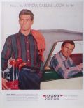 1955 Retro Arrow Shirts Ad ~ "Medalist" Style