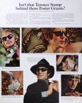 1968 Foster Grant Sunglasses Ad ~ Terence Stamp