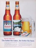 1967 Hamm's Beer Ad ~ The Better the Water . . .