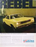 1967 American Motors Ad ~ Rebel 550 Sports Sedan