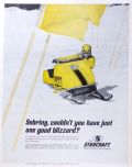 1969 VIntage Starcraft 440 Snowmobile Ad ~ Blizzard in Sebring