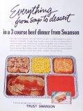1966 Swanson TV Dinner Retro Print Ad