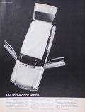 1967 VW Volkswagen Squareback Ad ~ The Three Door Sedan