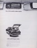1969 VW Volkswagen Squareback Sedan Ad ~ World's Largest Sedan