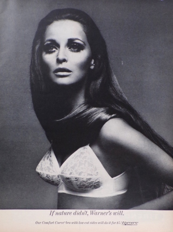 1968 Warner's Comfort Curve Bra Retro Ad