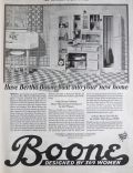 1924 Bertha Boone Kitchen Cabinet Ad