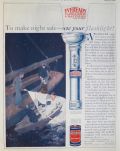 1924 Vintage Everady Flashlight Ad ~ To Make Night Safe