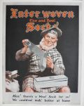 1924 Interwoven Socks Ad ~ Scottish Man in Kilt