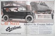 1924 Willys Overland Car Ad ~ All Steel
