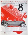 1924 Rickenbacker Car Ad ~ Vertical 8 Superfine