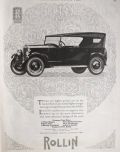 1924 Rollin Motors Car Ad