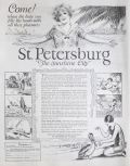 1924 Vintage St. Petersburg FL Tourism Ad