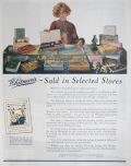 1924 Whitman's Candy Ad ~ Not Sold Everywhere