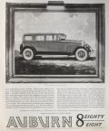 1925 Auburn Eighty Eight Car Ad ~ A Distinction