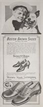 1925 Buster Brown Shoes Ad ~ Buster & Tige