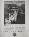 1925 Cadillac Coach Ad ~ Fred Mizen Art