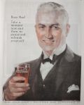 1924 Coca Cola Coke Ad ~ Busy Man