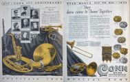 1925 Conn Band Instruments Ad ~ 50th Anniversary