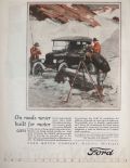 1925 Ford Car Ad ~ Land Surveyor