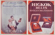 1924 Hickok Belts & Belt Buckles Ad ~ Christmas Belt