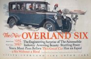 1925 Willys Overland Six Ad ~ Engineering Surprise