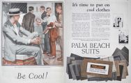 1924 Palm Beach Men's Suits Ad ~ Be Cool!