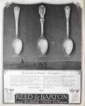 1924 Reed & Barton Silverware Ad ~ Heppelwhite, Francis First, Heritage