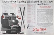 1924 Dalton "Multiplex" Adding Machine Ad