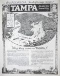 1924 Tampa Florida Tourism Ad ~ Visit or Stay!