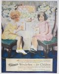 1925 Whitman's Candy Ad ~ Wonderbox for Children