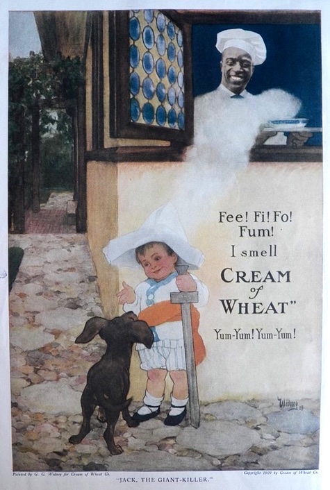 1918 Cream of Wheat Ad ~ Jack the Giant Killer