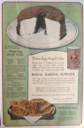 1919 Royal Baking Powder Ad ~ 3 Egg Angel Cake Recipe