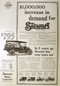 1917 Stewart Motor Car Ad ~ Increase in Demand