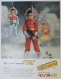 1958 Beechnut Gum Ad ~ Martian Kids in Spacesuits