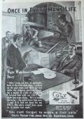 1916 Colt Revolver Ad~ The Night Watchman's's Story