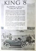 1918 King Motor Car Ad ~ Waiting List