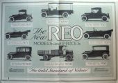 1916 Reo Motor Car Ad ~ New Models ~ 8 Styles