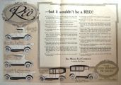 1916 Reo Motor Car Ad ~ Two Pages