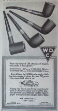 1916 Antique Demuth Pipe Ad ~ Brighton, Windsor, Stratford