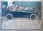 1916 Willys Knight Ad ~ Masquerade Party