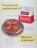 1945 Armour Treet Meal-Ready Meat Ad