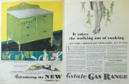 1930 Estate Gas Range Ad ~ Model "K"